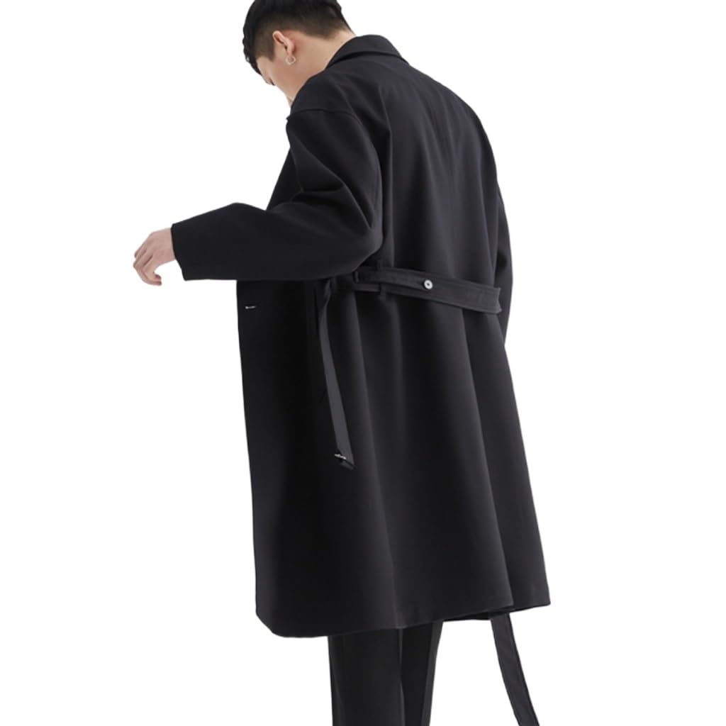 Mid-Length Trench Coat – L