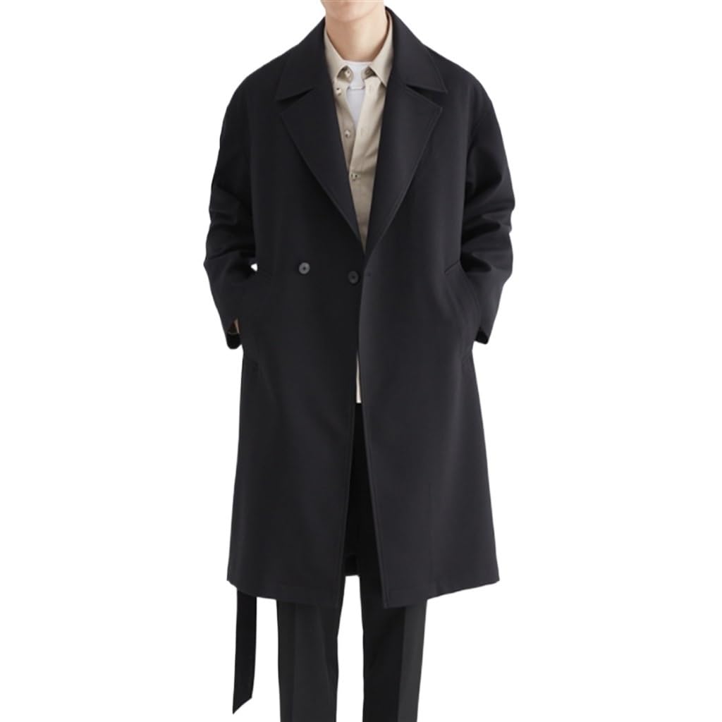 Mid-Length Trench Coat – L