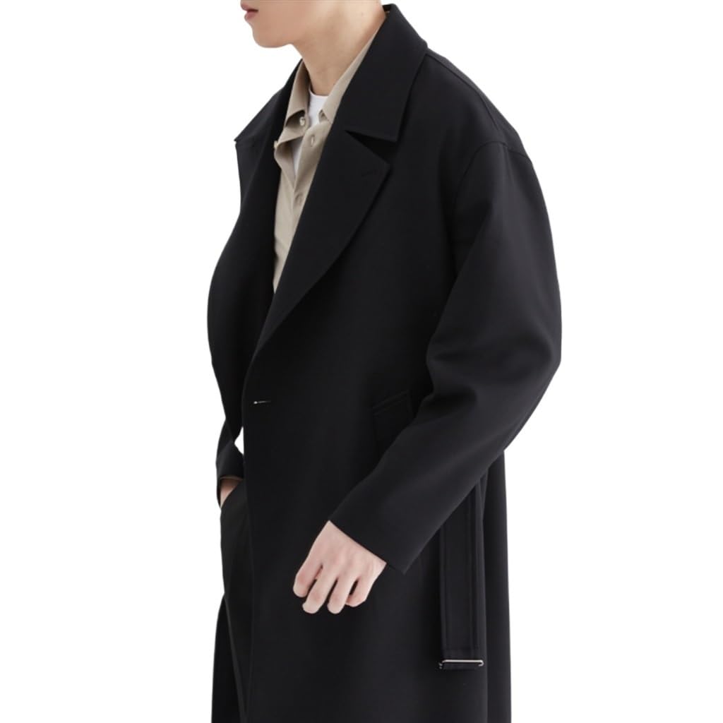 Mid-Length Trench Coat – L