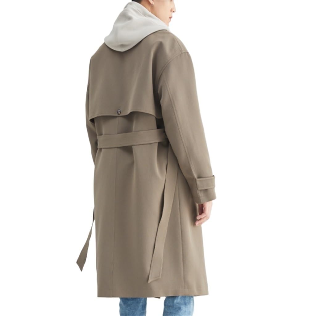 Double-Breasted Trench Coat – XXL