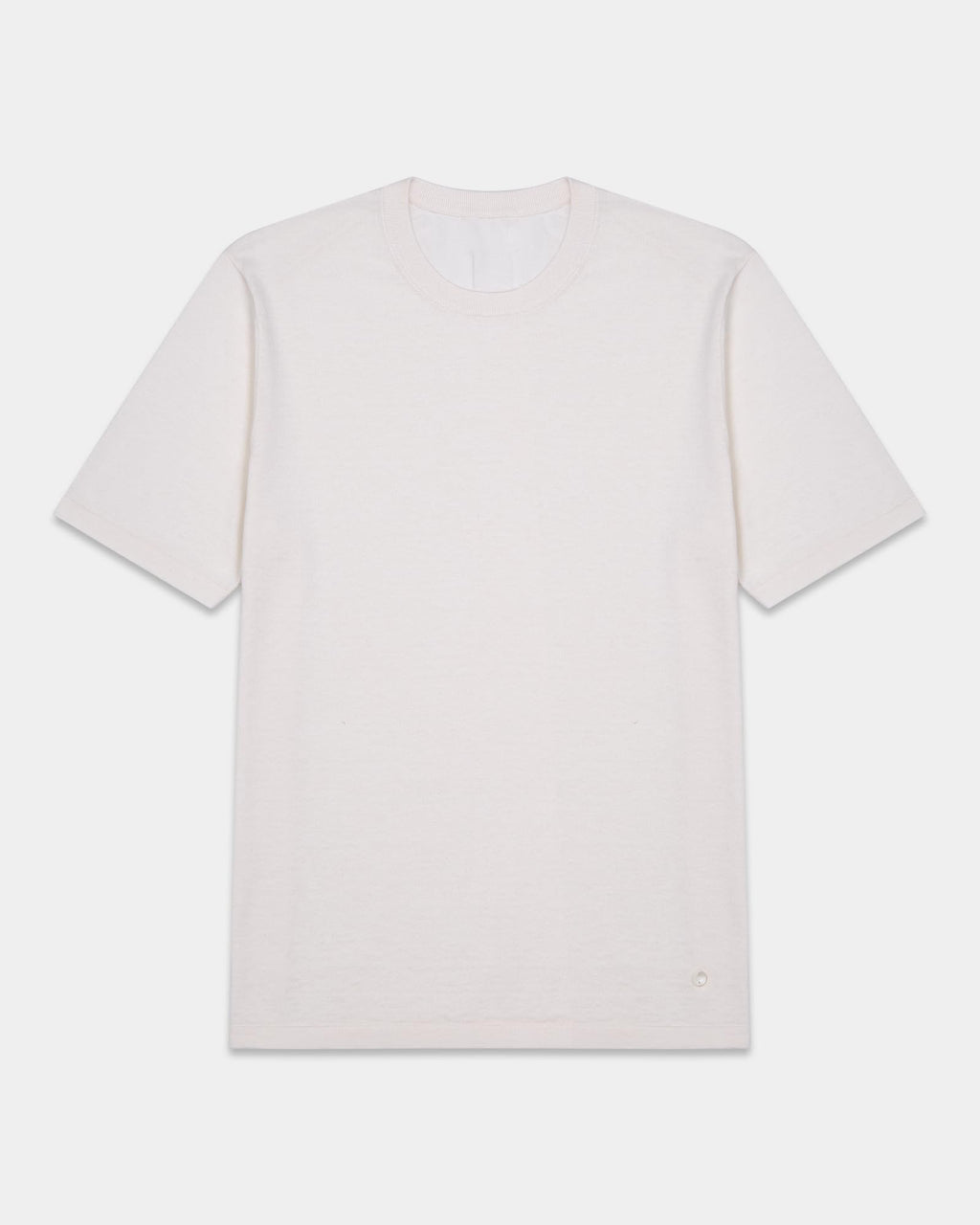 Pima Cotton & Cashmere Knit T-Shirt