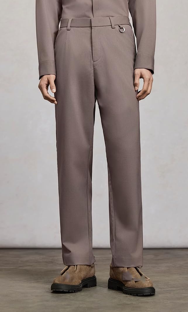Straight Leg Dress Trousers – Black M