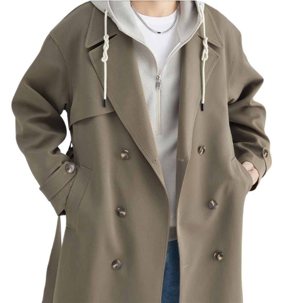 Double-Breasted Trench Coat – XXL