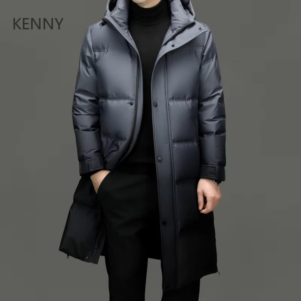Long Down Jacket – XL