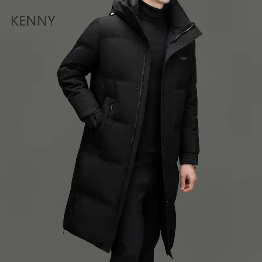 Long Down Jacket – XL