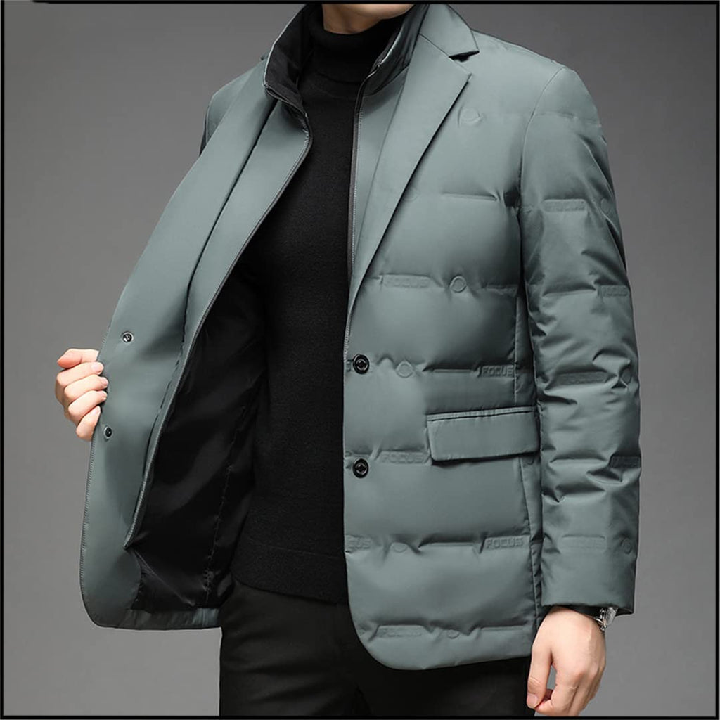Duck Down Business Jacket – Black L