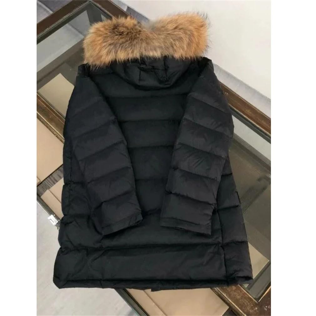 Fur Hood Down Puffer Jacket
