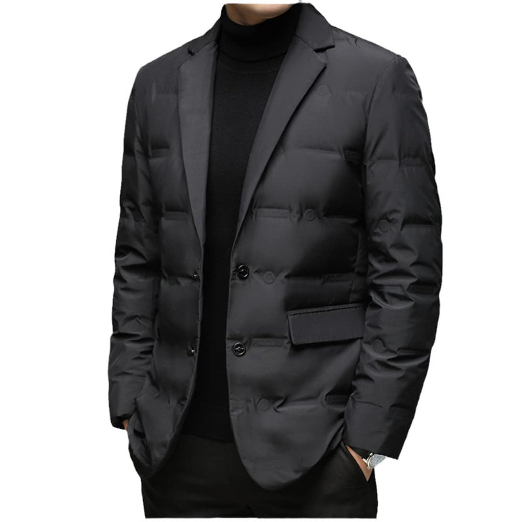 Duck Down Business Jacket – Black L