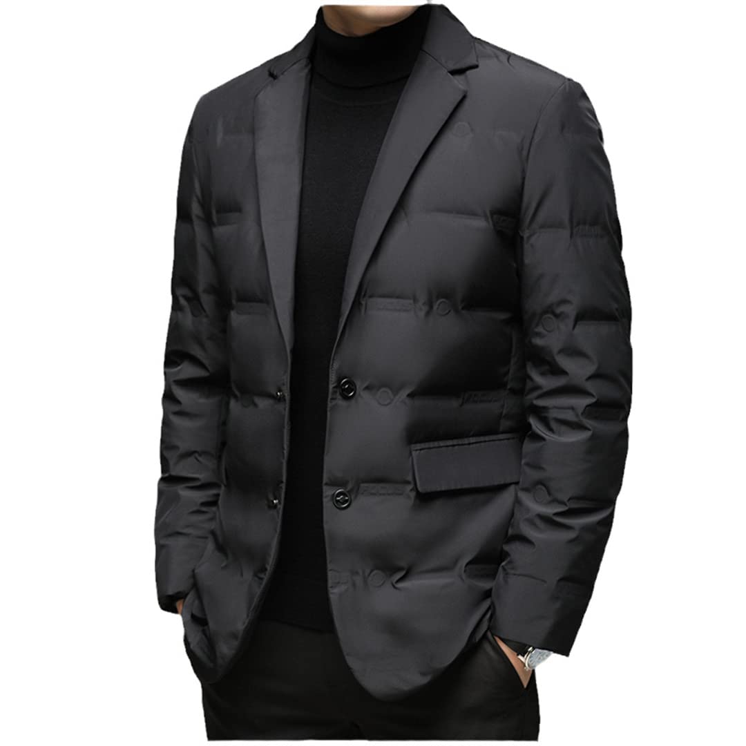 Duck Down Business Jacket – Black L
