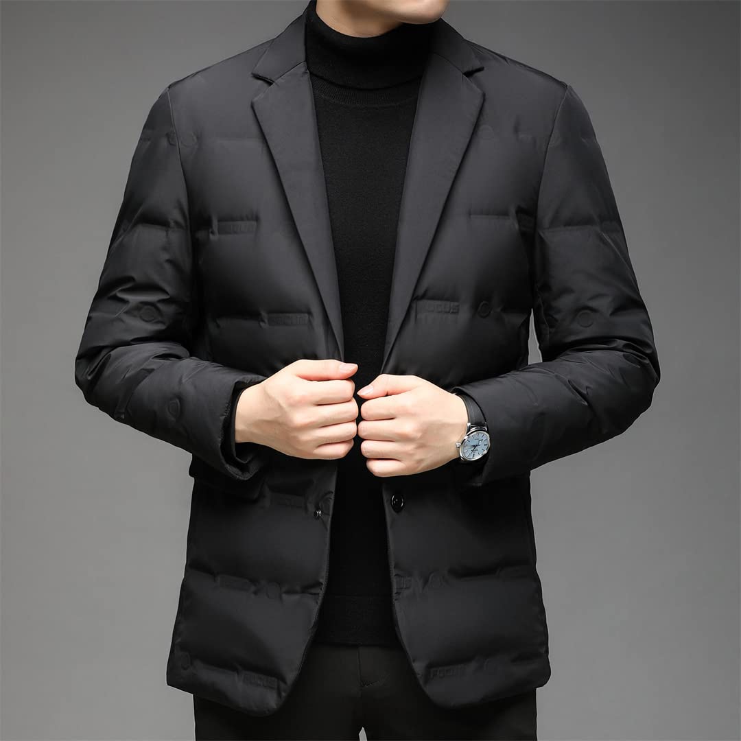 Duck Down Business Jacket – Black L