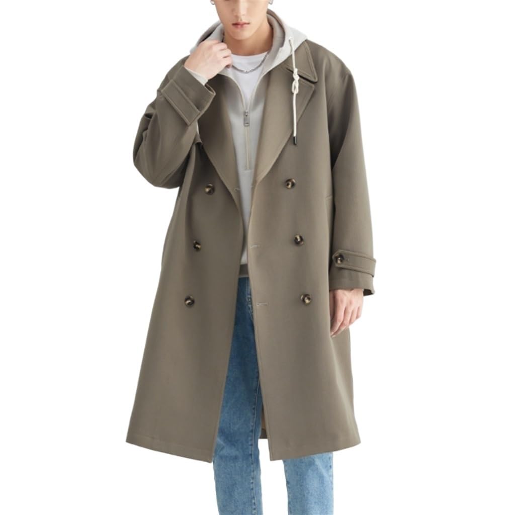 Double-Breasted Trench Coat – XXL