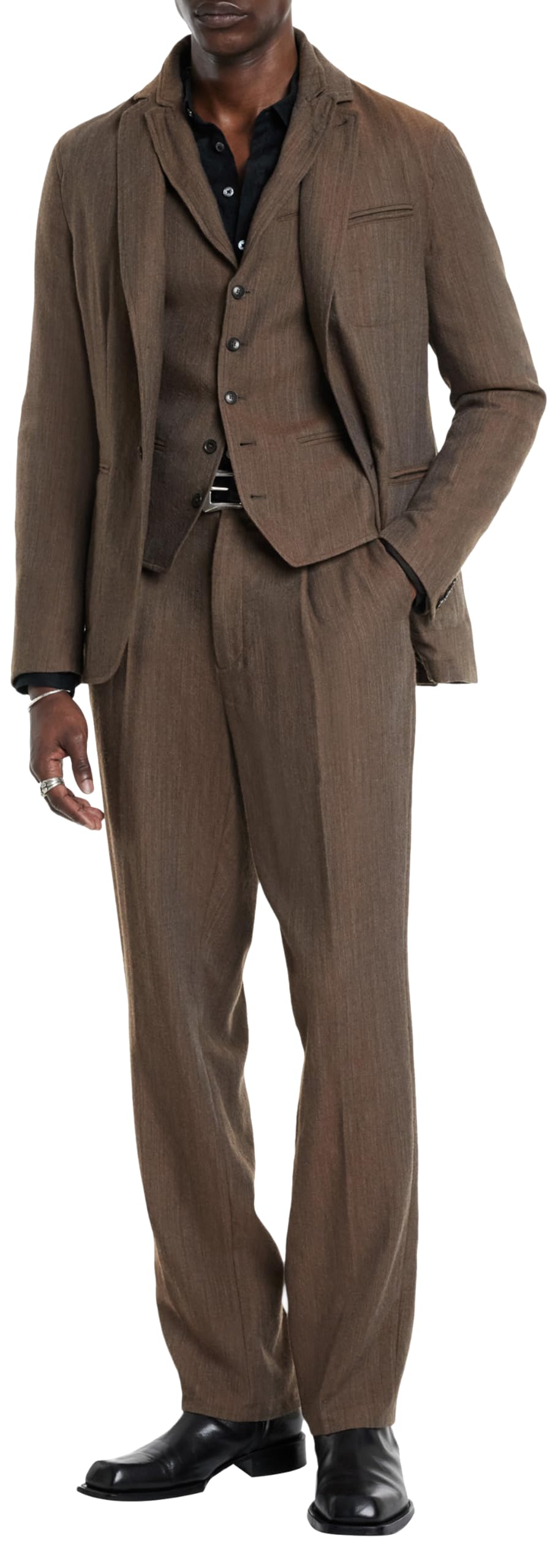 John Varvatos Allen Jacket Chamois 48