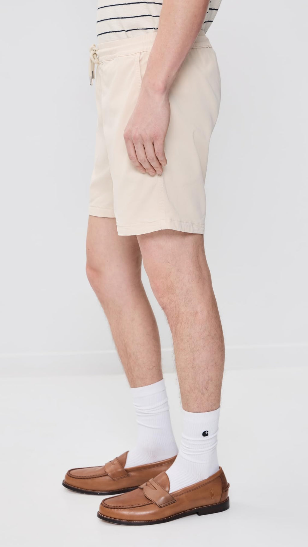 Pull-On Shorts 6" – Ivory M