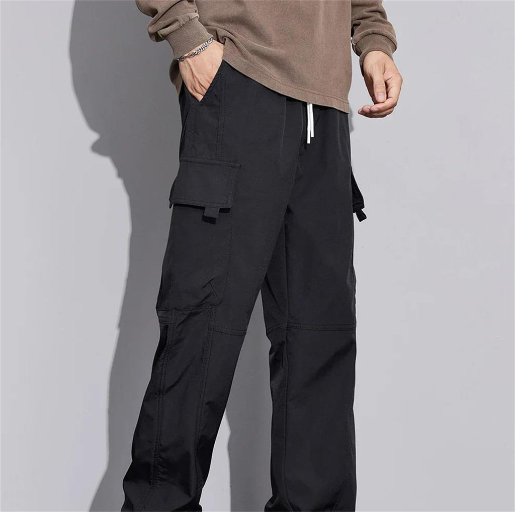 Tall Cargo Pants – Black