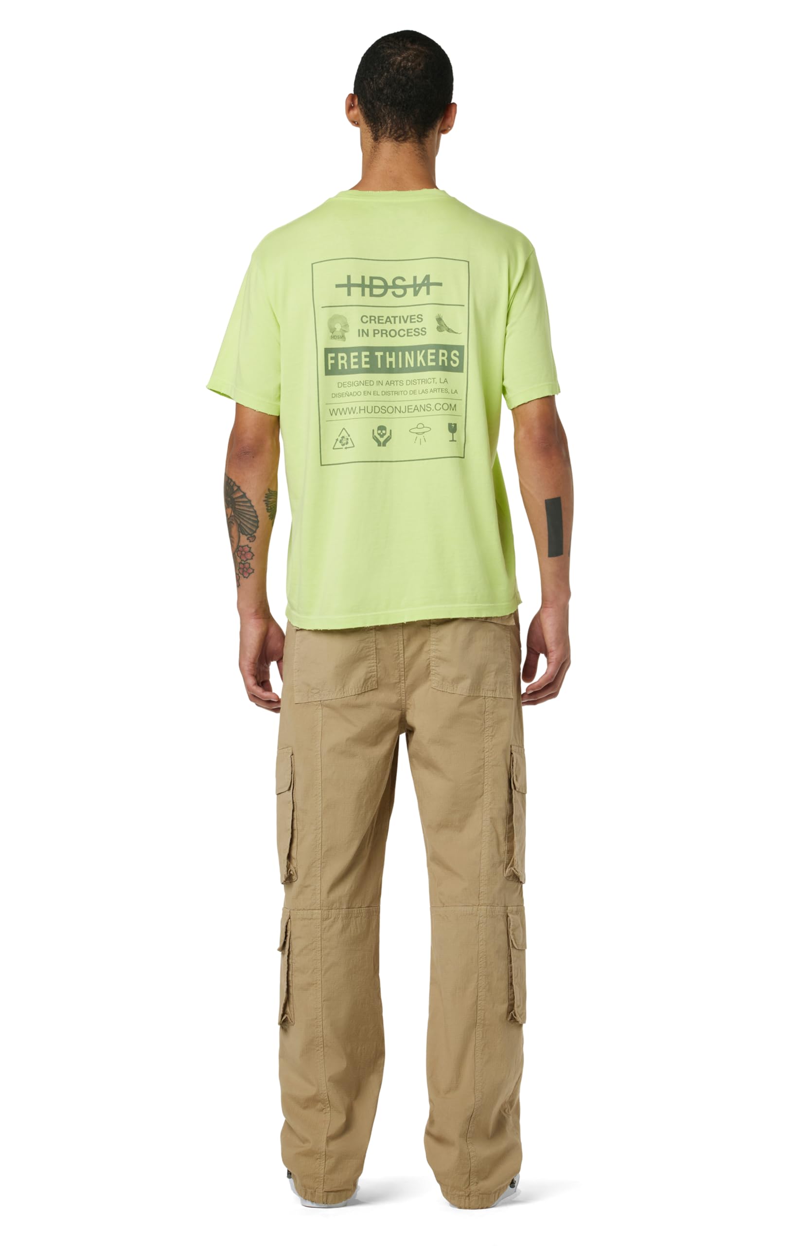 Straight Leg Drawcord Cargo Pants – Ripstop Tan