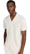 Vince Men's Boucle Button Down Shirt
