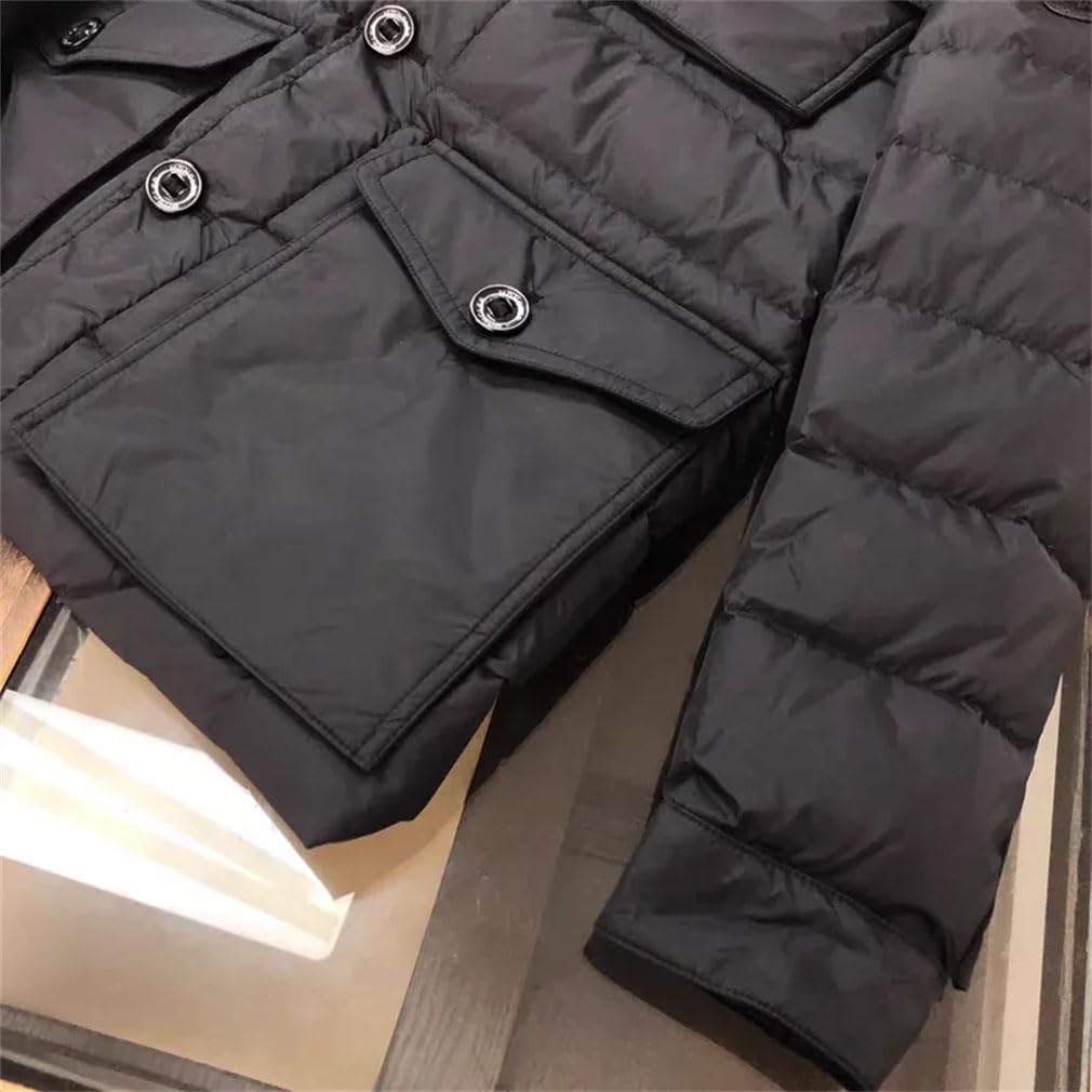 Fur Hood Down Puffer Jacket