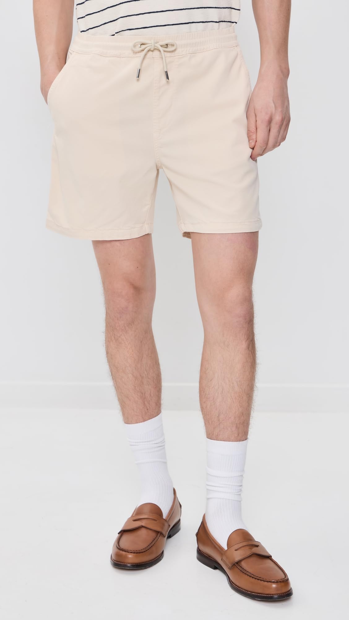 Pull-On Shorts 6" – Ivory M