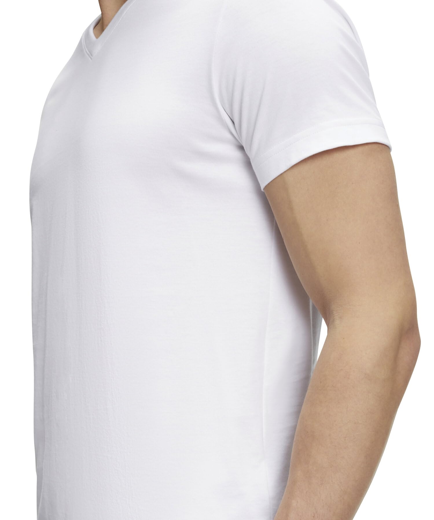 Cotton V-Neck Short Sleeve T-Shirt