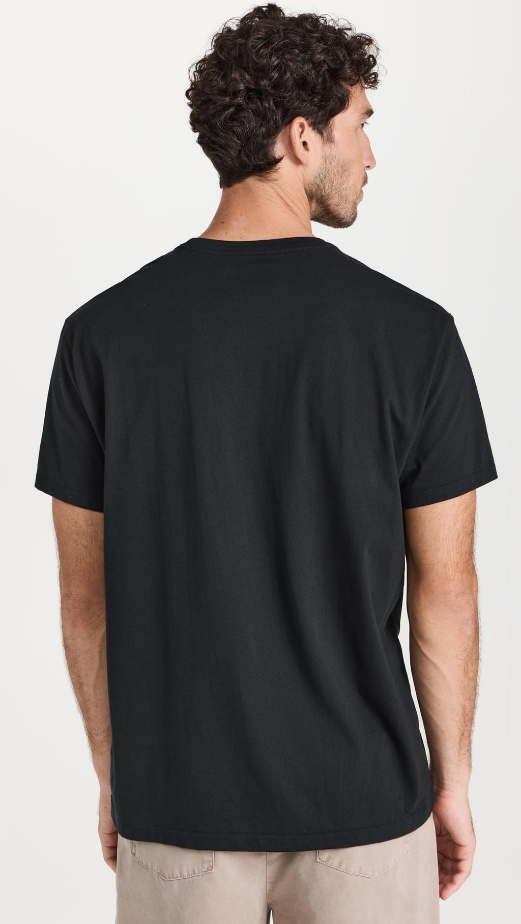 Classic Fit Pocket T-Shirt – Black XL