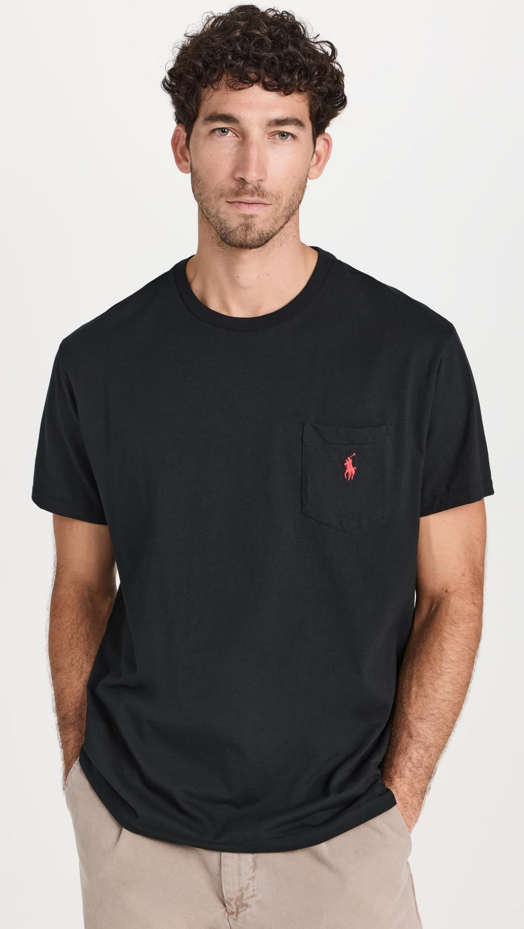Classic Fit Pocket T-Shirt – Black XL