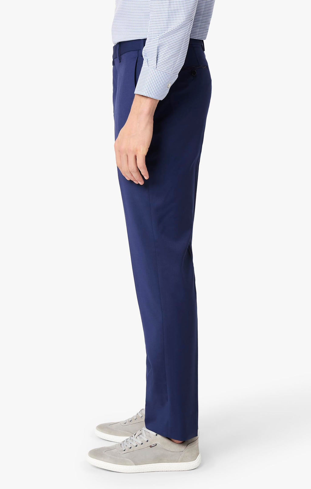 Italian Wool Dress Pants – Dark Blue 34W