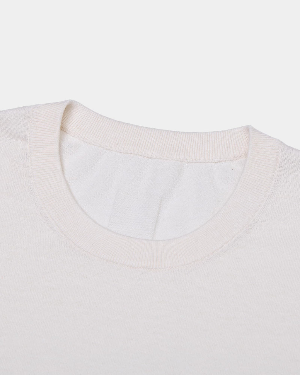 Pima Cotton & Cashmere Knit T-Shirt