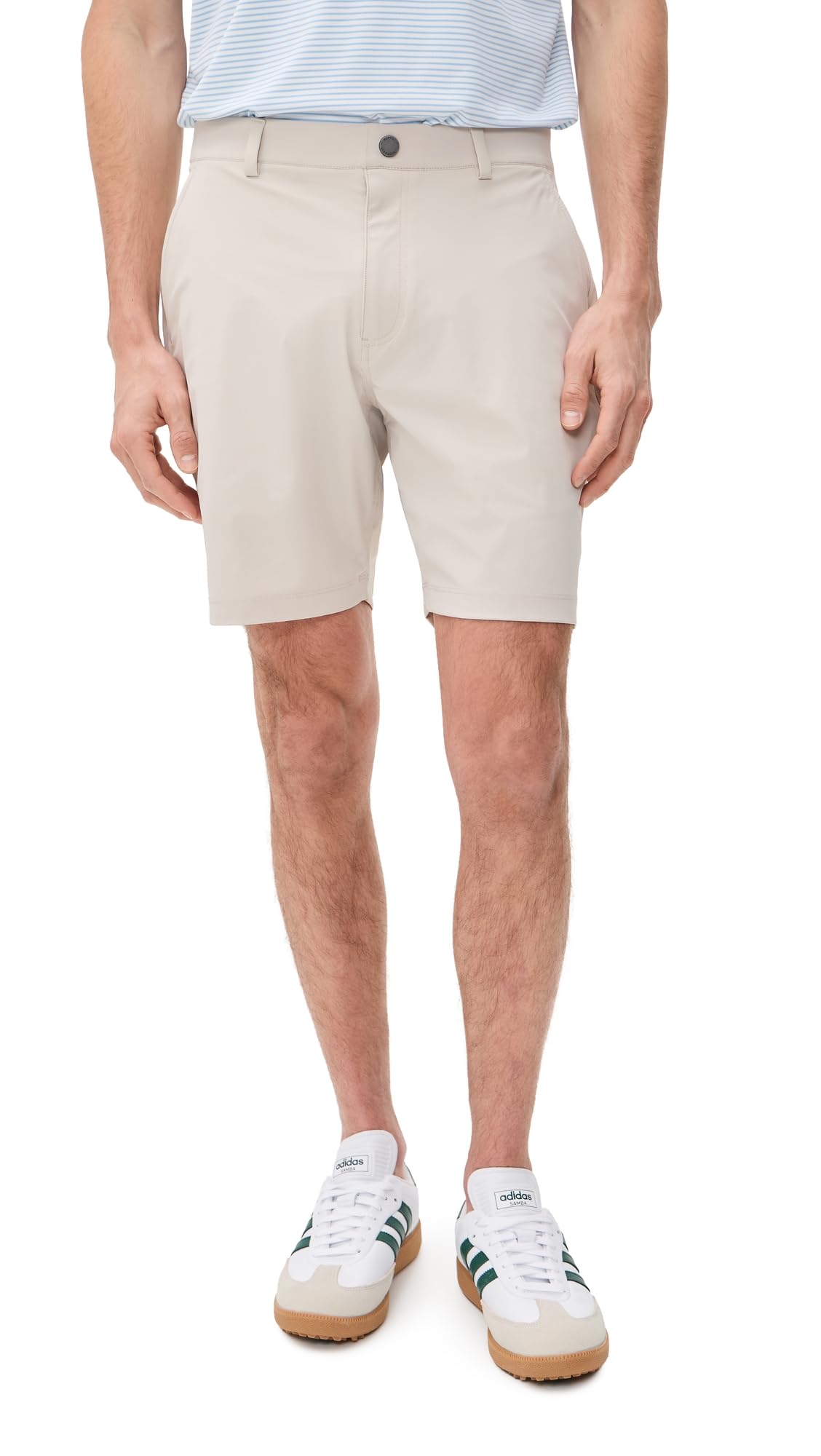 Pull-On Shorts 8" – Stone L