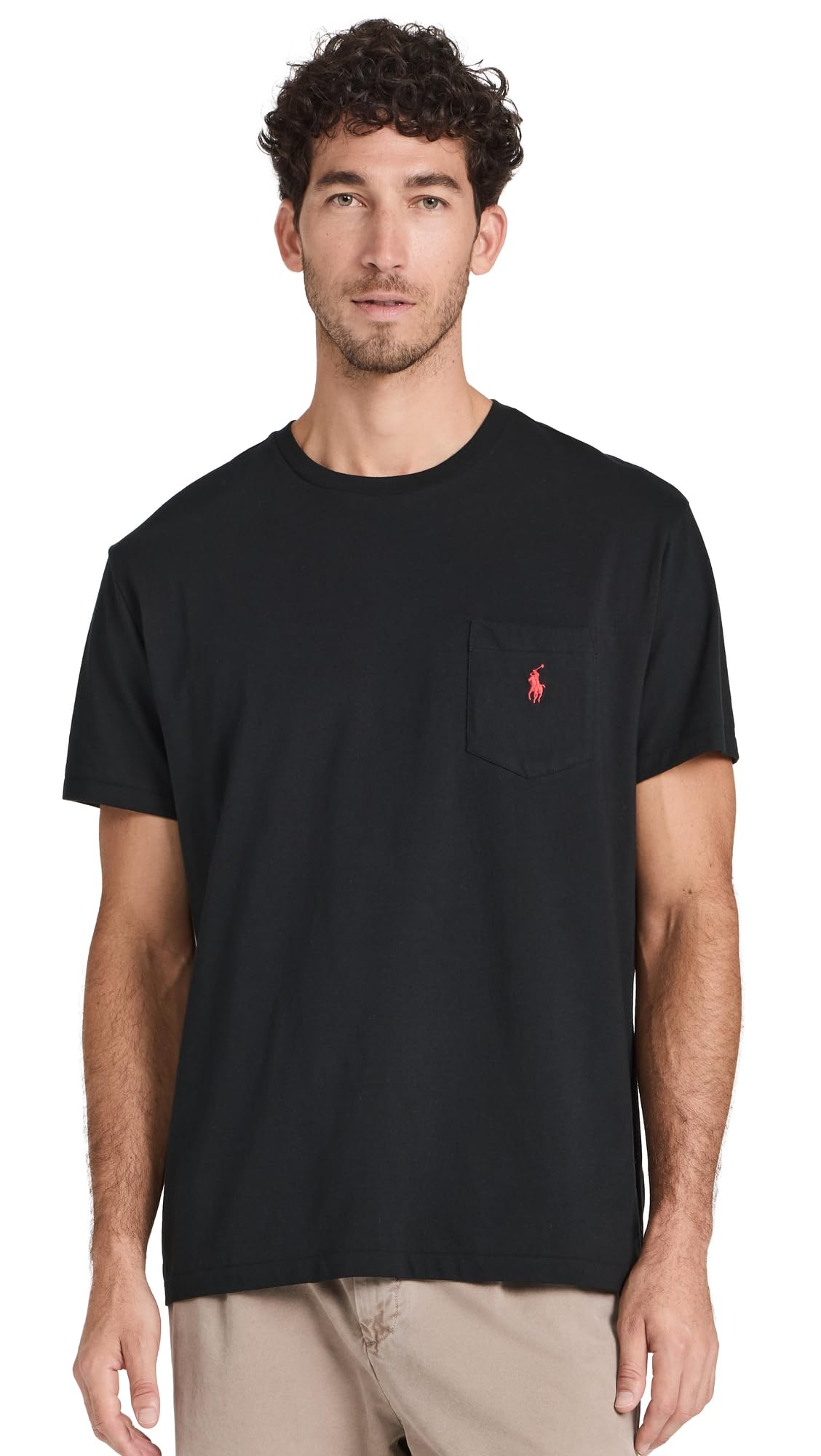 Classic Fit Pocket T-Shirt – Black XL