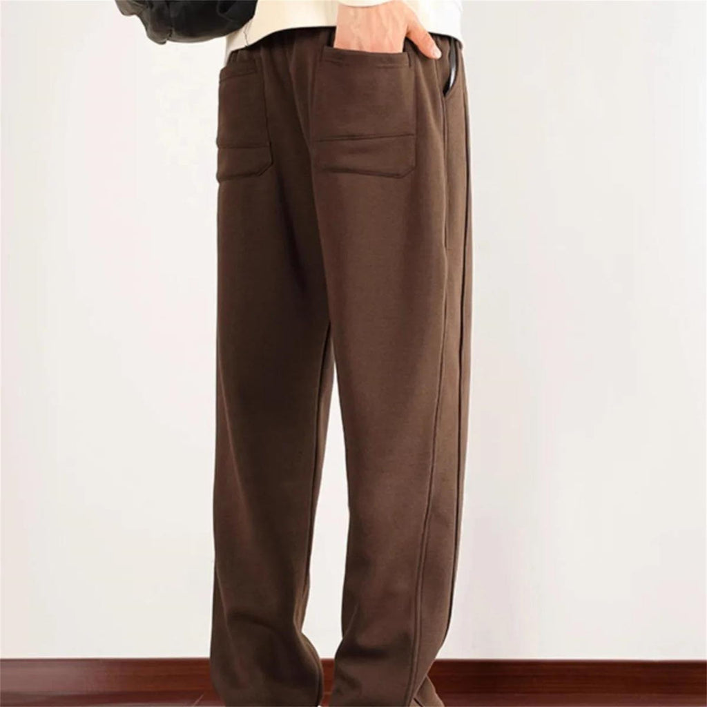 Fleece-Lined Jogger Pants