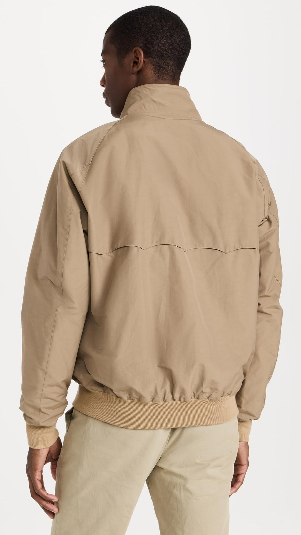 Classic Harrington Jacket – Tan S