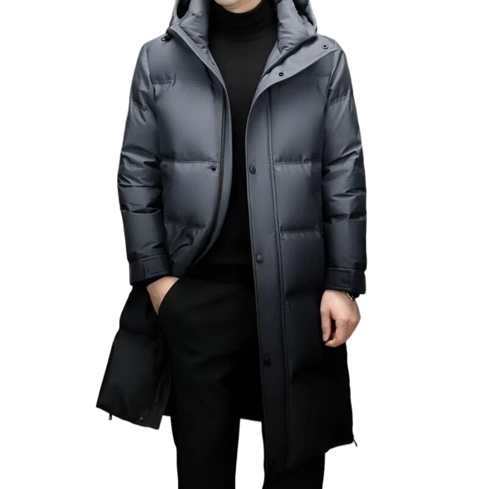 Long Down Jacket – XL