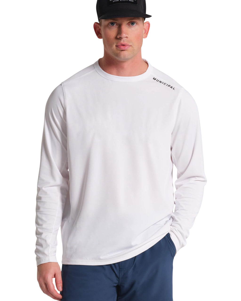 Tech Long Sleeve T-Shirt – White L