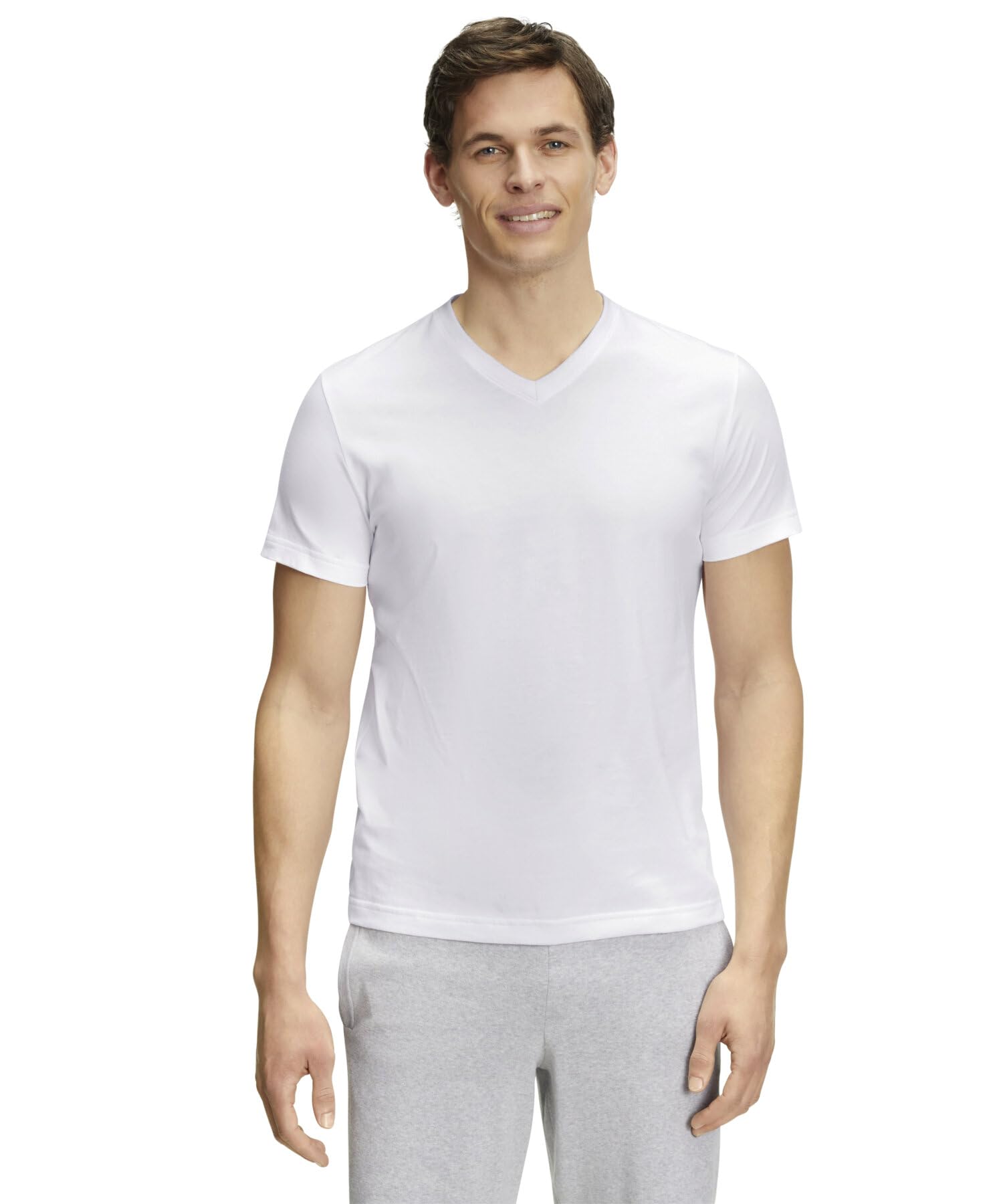 Cotton V-Neck Short Sleeve T-Shirt