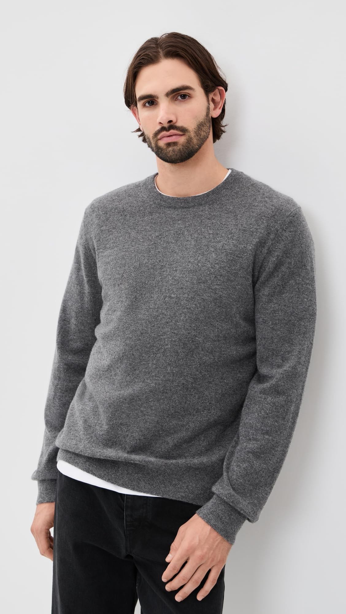 Men's Cashmere Crew Neck Sweater