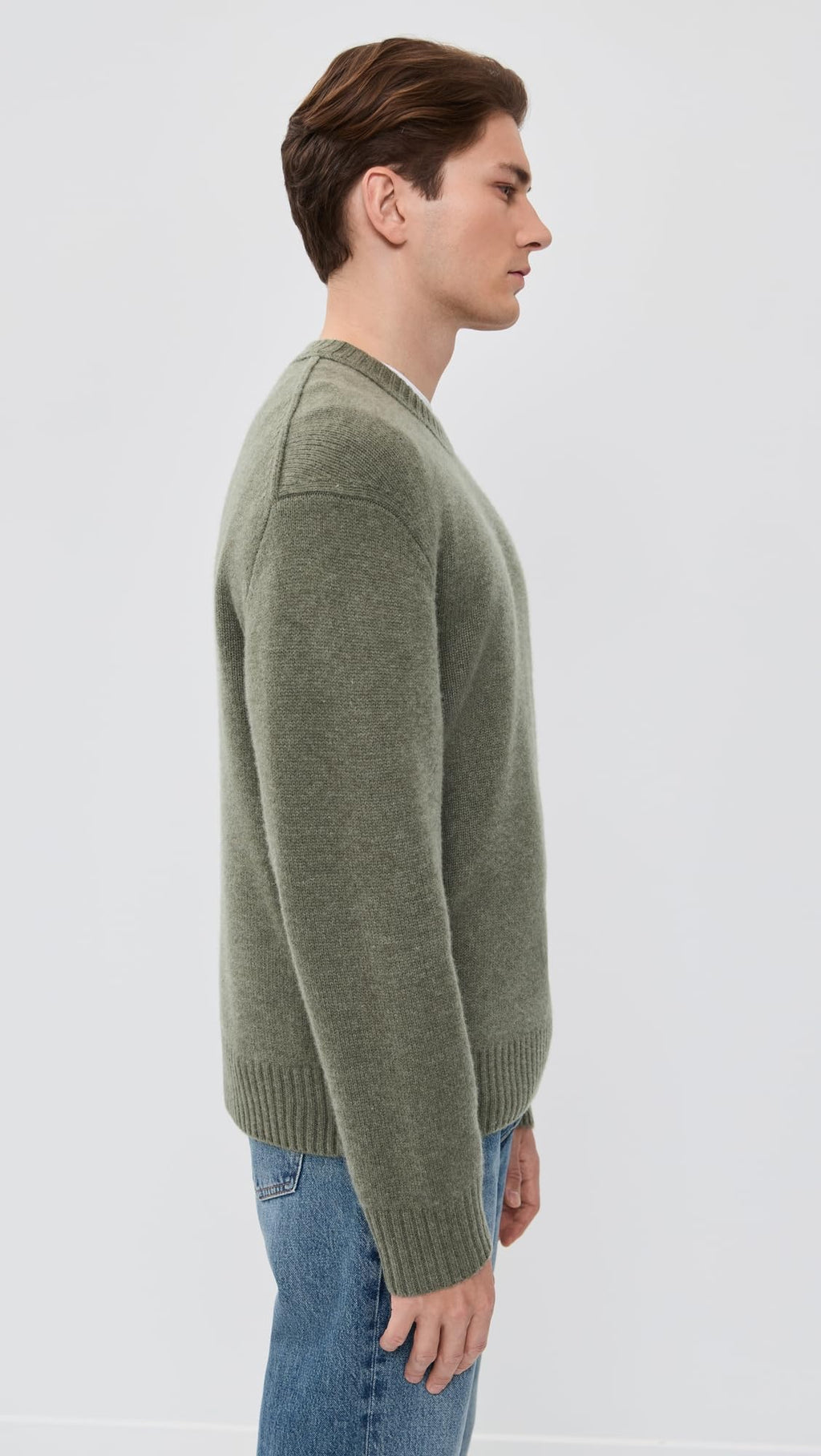 Men's Cashmere Crew Neck Sweater