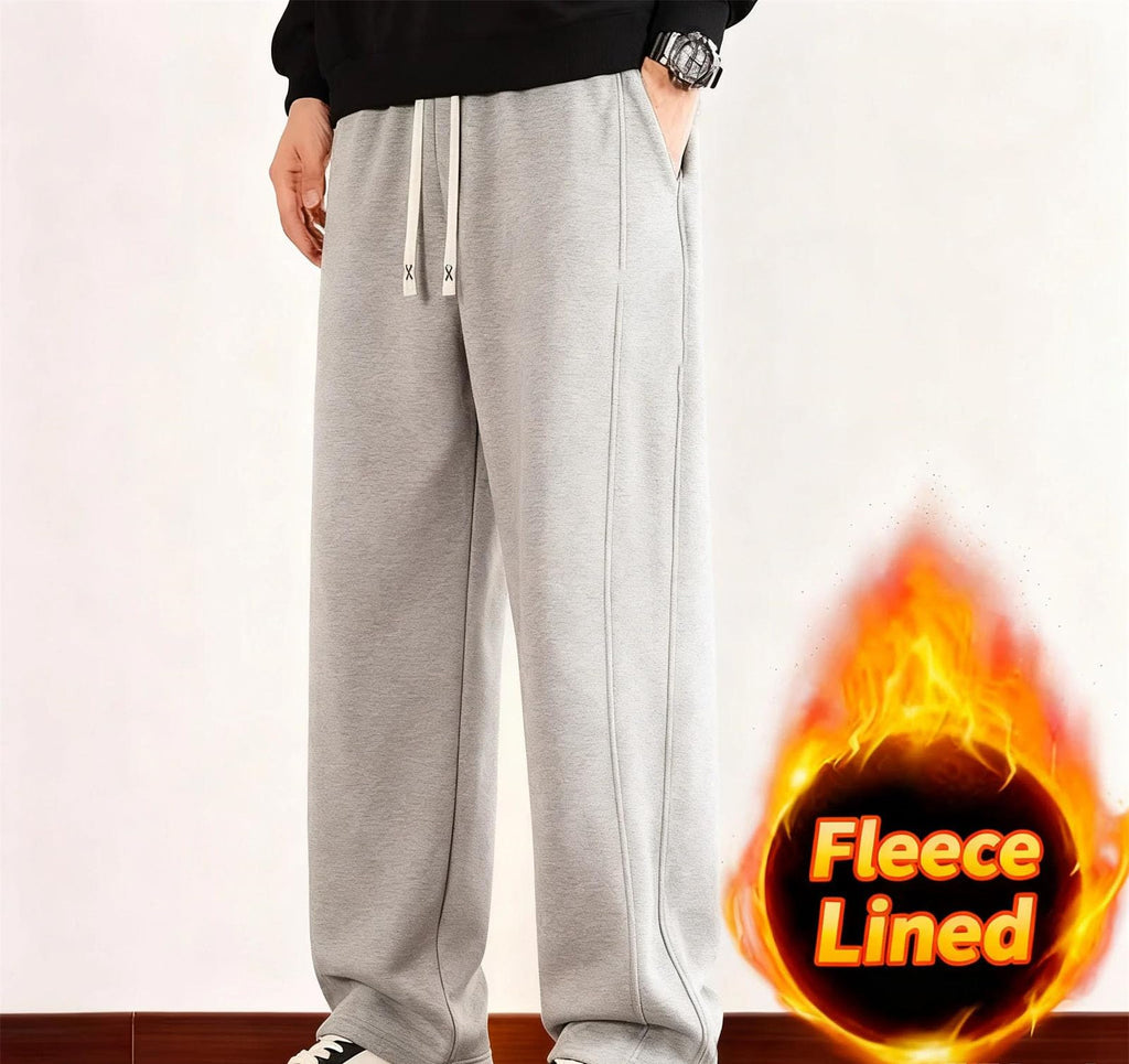 Fleece-Lined Jogger Pants