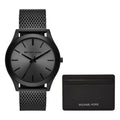 Slim Runway Watch – Black One Size