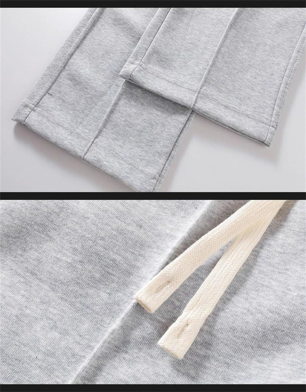 Baggy Jogger Sweatpants – Grey M