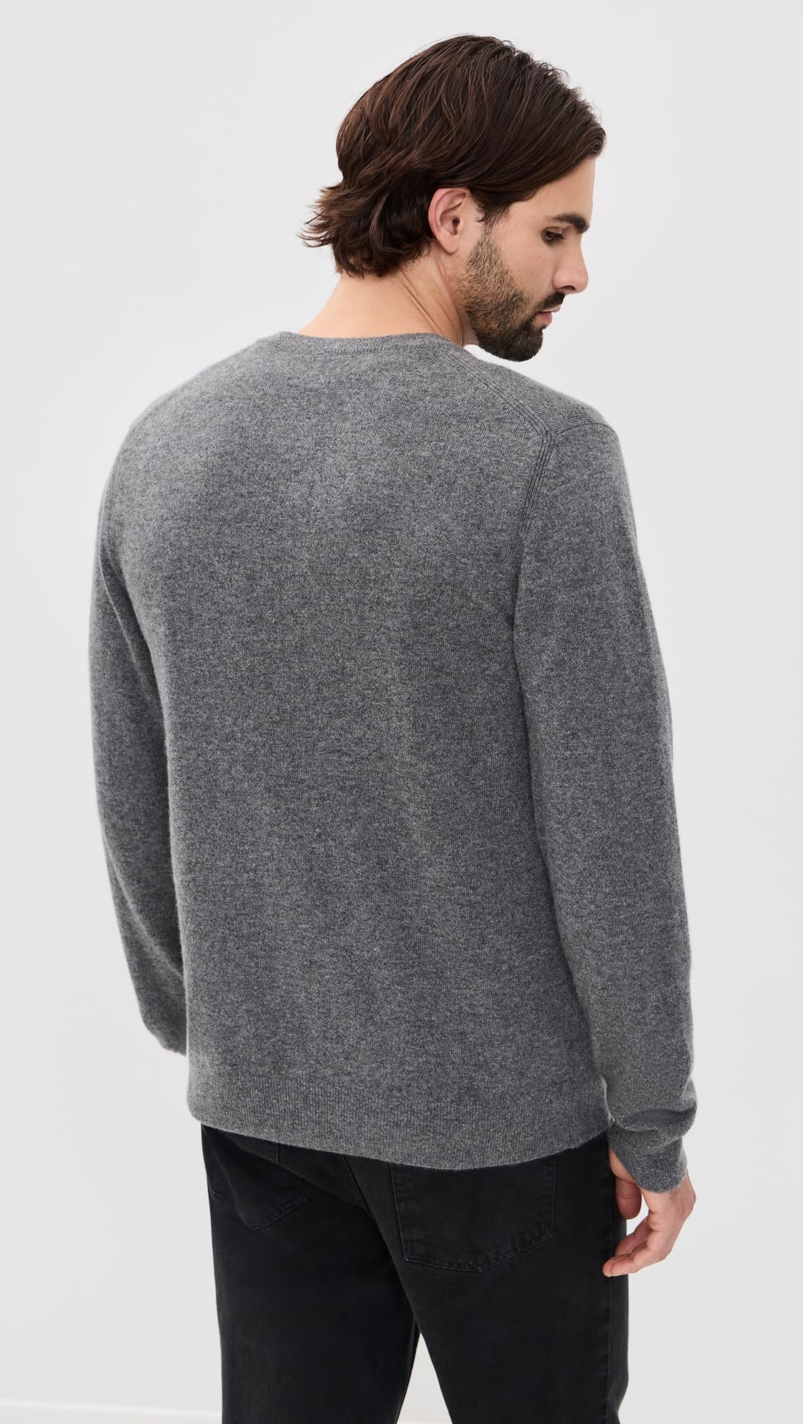 Men's Cashmere Crew Neck Sweater