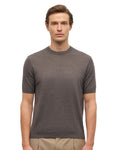 Cashmere Knit Crewneck T-Shirt