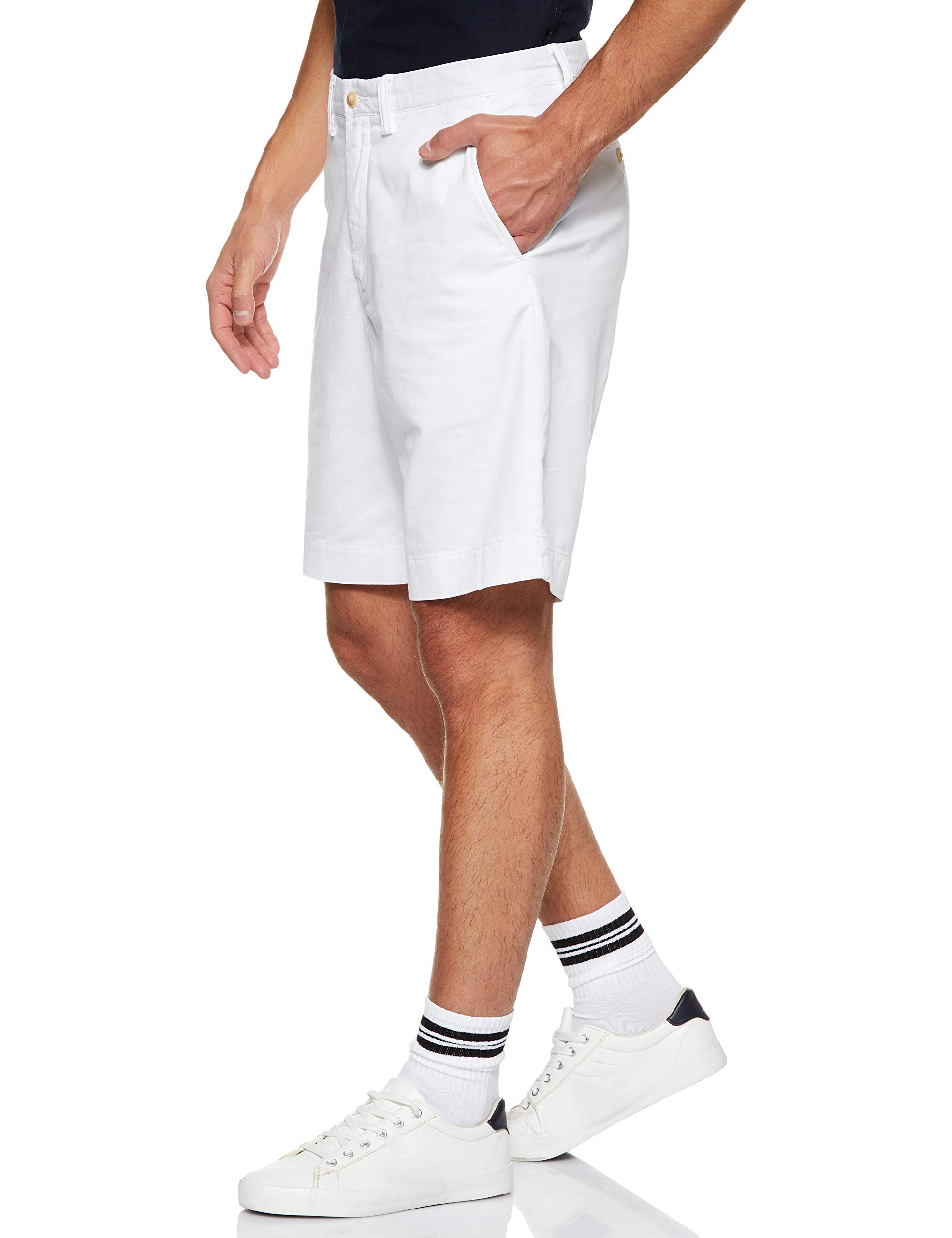 Men's Cotton Stretch Classic Fit 9 Short-W-32