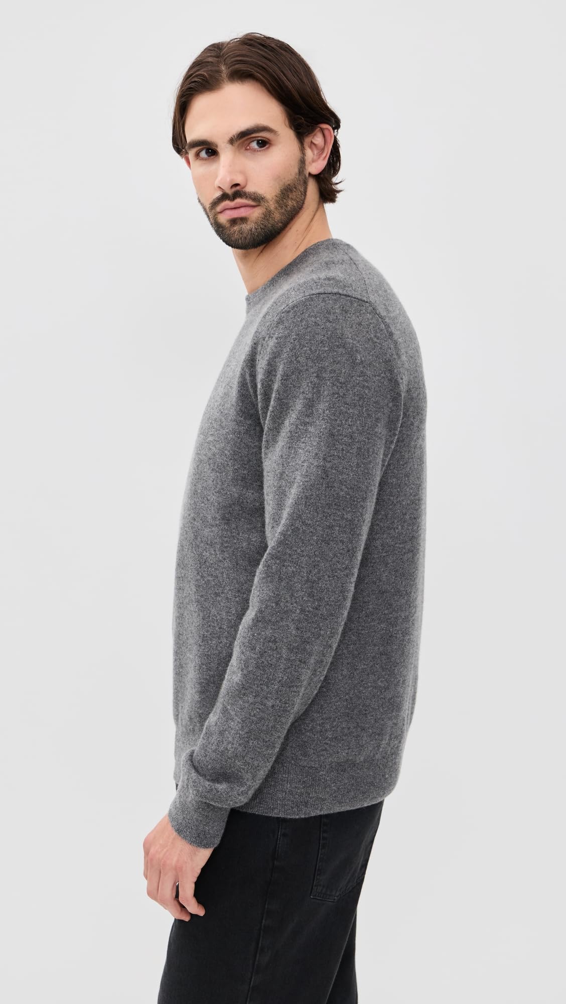 Men's Cashmere Crew Neck Sweater