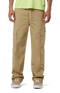 Straight Leg Drawcord Cargo Pants – Ripstop Tan