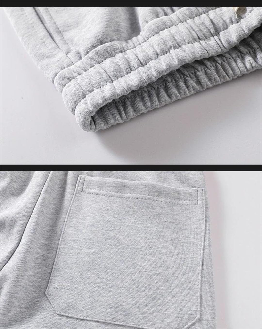 Baggy Jogger Sweatpants – Grey M