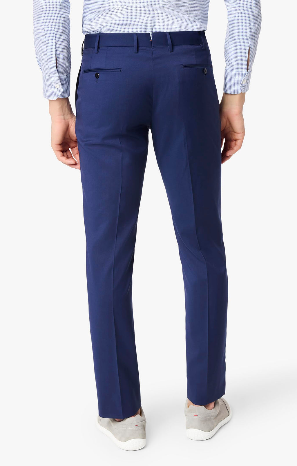 Italian Wool Dress Pants – Dark Blue 34W