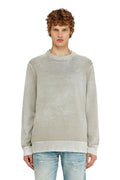 Diesel K-Laurent Knitwear Light Grey
