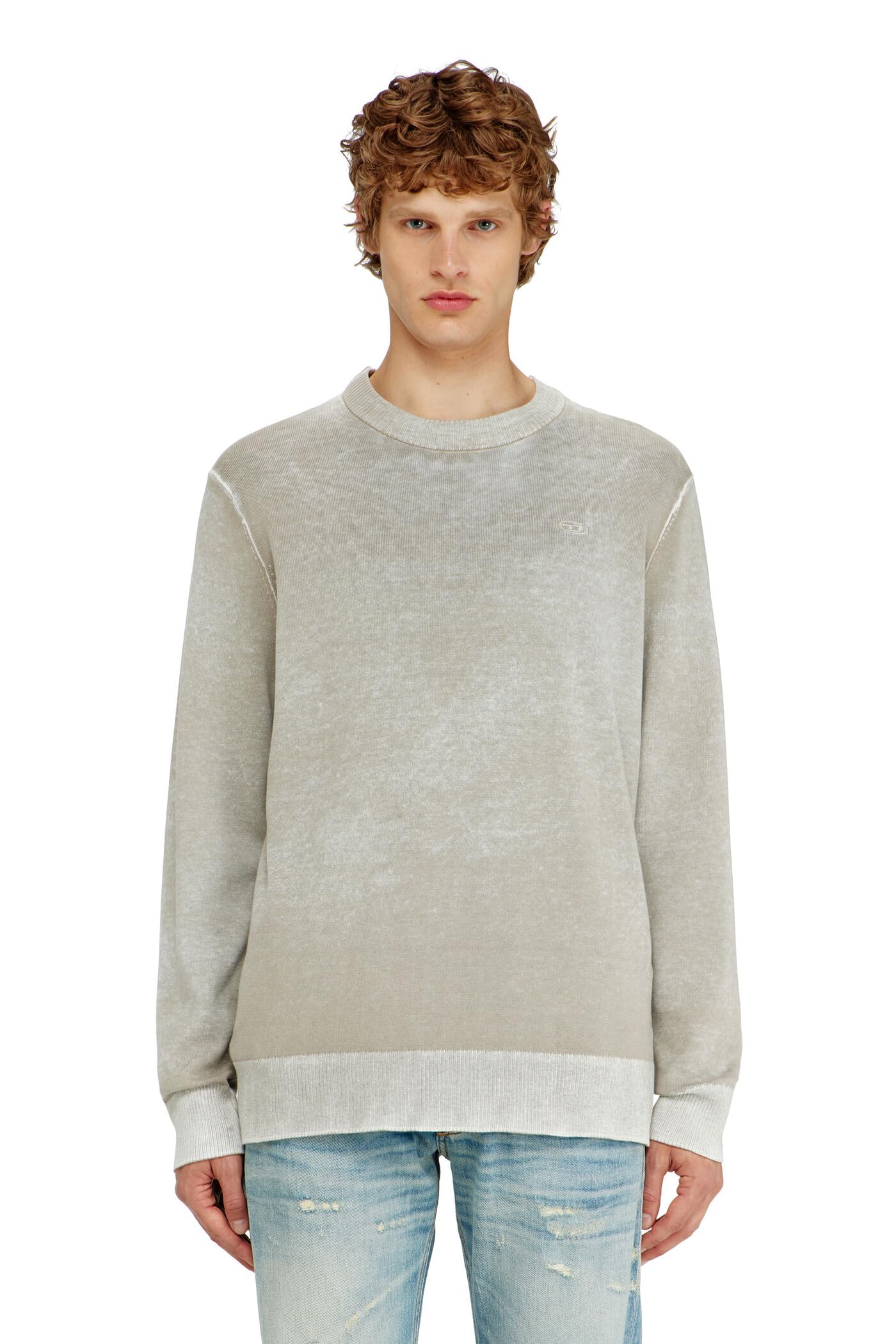 Diesel K-Laurent Knitwear Light Grey