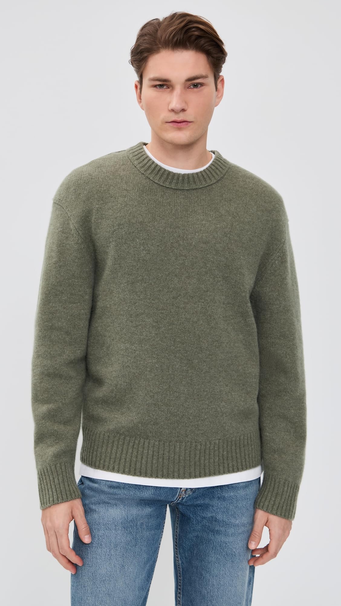 Men's Cashmere Crew Neck Sweater