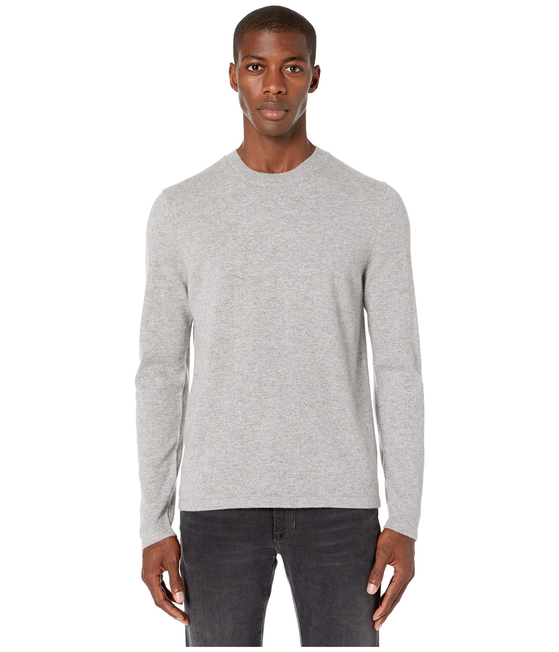 Cashmere Crewneck Sweater – Heather Grey XXL